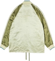 xVESSEL 可翻转横须贺刺绣缎面飞行夹克 男女潮流款式 y23x682p 5