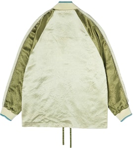 xVESSEL 可逆橫須賀刺繡緞面飛行夾克 男女流行款式 y23x682p 5