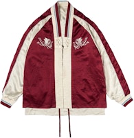 xVESSEL 可翻转横须贺刺绣缎面飞行夹克 男女潮流款式 y23x682p 6