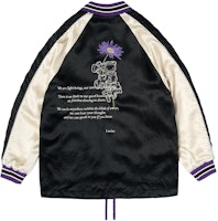 xVESSEL 可翻转横须贺刺绣缎面飞行夹克 男女潮流款式 y23x682p Lookbook xVESSEL 可翻转横须贺刺绣缎面飞行夹克 男女潮流款式 y23x682p