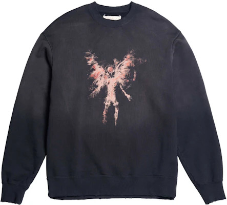 xVESSEL Seraphim Print Vintage Washed Sweatshirt Unisex Couple Design Y22X640B Buy xVESSEL Seraphim Print Vintage Washed Sweatshirt Unisex Couple Design Y22X640B