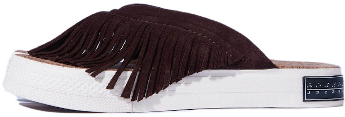 xVESSEL Tassel Toe Slides 'Deep Coffee' S23X14Z Buy xVESSEL Tassel Toe Slides 'Deep Coffee' S23X14Z