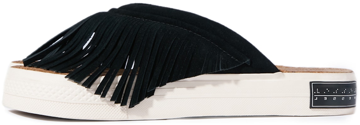 xVESSEL 流苏露趾拖鞋 '时尚前卫分趾黑色' S23X14B Buy xVESSEL 流苏露趾拖鞋 '时尚前卫分趾黑色' S23X14B