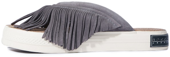 xVESSEL Tassel Toe Slides 'Grey' S23X14G xVESSEL Tassel Toe Slides 'Grey' S23X14G
