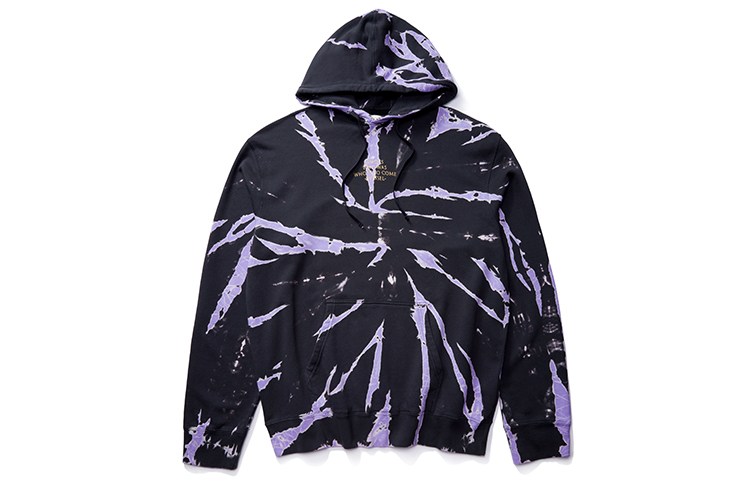 xVESSEL Tie-Dye Pullover Hoodie Unisex Purple Y20X705P