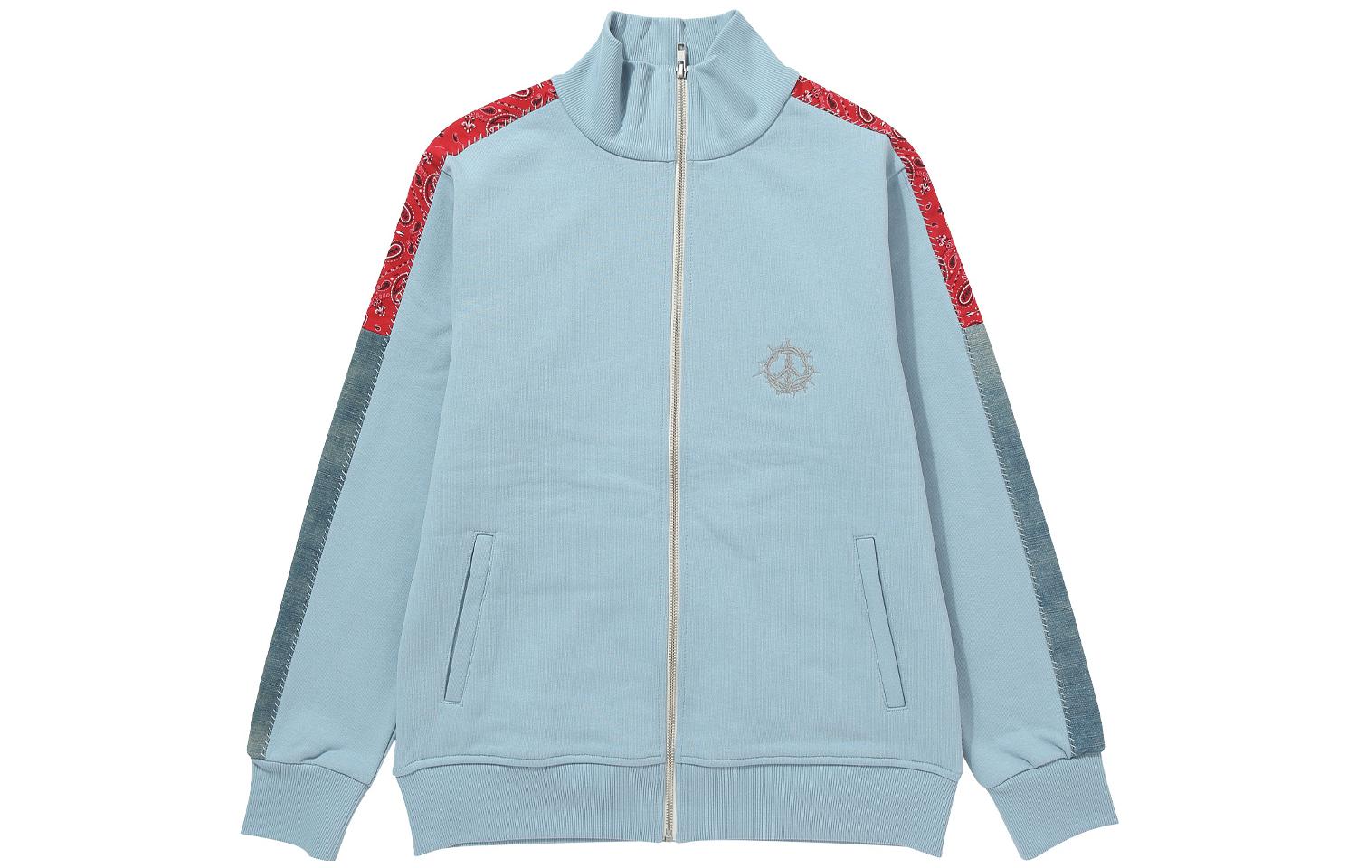 Details for xVESSEL 男女款拼接拉鍊休閒運動外套夾克. Y22X227B