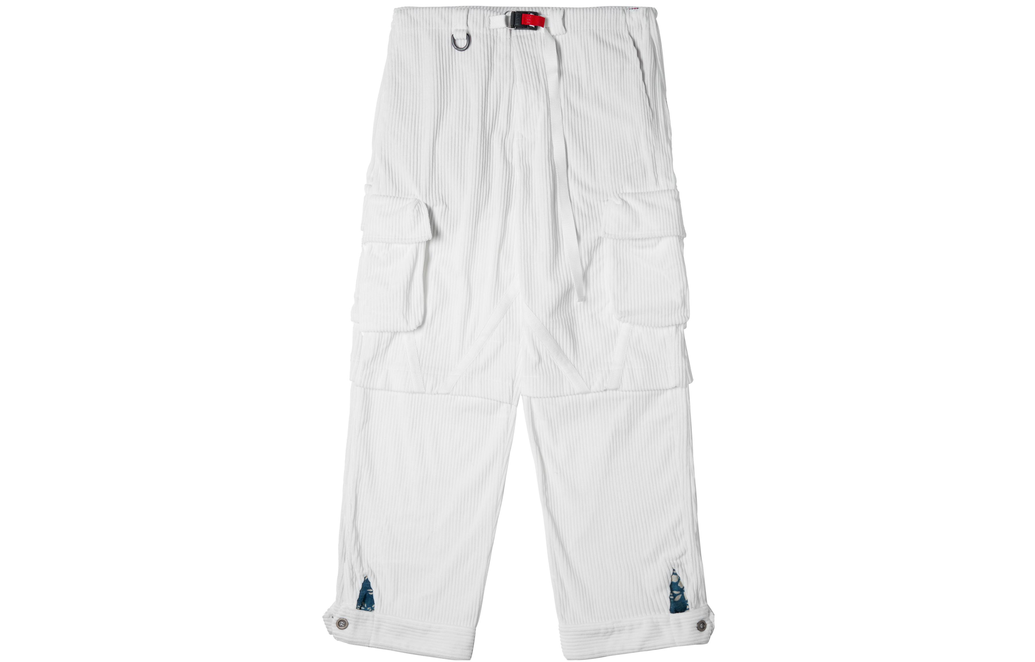 Lookbook xVESSEL 男女款燈芯絨寬褲 大口袋休閒風格 Y22X236B