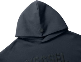 xVESSEL 男女寬鬆休閒連帽衫 黑色 Y23SS720B Shop xVESSEL 男女寬鬆休閒連帽衫 黑色 Y23SS720B