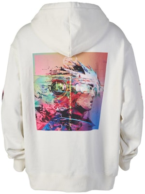 xVESSEL Van Ness アルバム ロゴ プリント ホワイト フーディー ユニセックス カップル用 Y23X621W Lookbook xVESSEL Van Ness アルバム ロゴ プリント ホワイト フーディー ユニセックス カップル用 Y23X621W