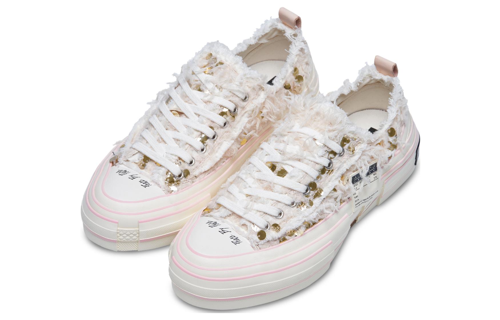 Lookbook xVESSEL VESSEL Canvas Low 'Swan Heart Goddess Festival' kasut kanvas. F23X01G