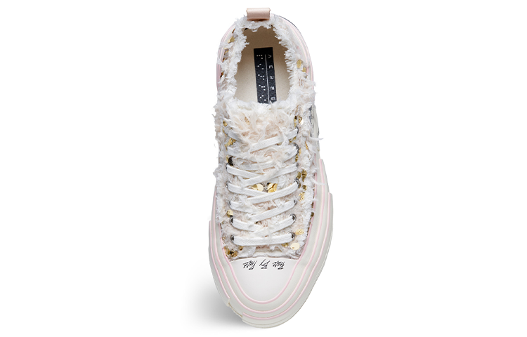 Purchase xVESSEL VESSEL Canvas Low 'Swan Heart Goddess Festival' kasut kanvas. F23X01G