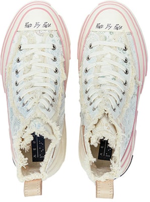 xVESSEL G.O.P. Highs Paisley Fluorescence 增高 高筒 板鞋 男女款 白 Lookbook xVESSEL G.O.P. Highs Paisley Fluorescence 增高 高筒 板鞋 男女款 白