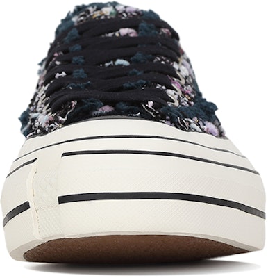 xVESSEL g.o.p. lows "d.b. tweed" 小香風黑色情人節軟木塞硫化 低幫 帆布鞋 男女同款 黑色 Shop xVESSEL g.o.p. lows "d.b. tweed" 小香風黑色情人節軟木塞硫化 低幫 帆布鞋 男女同款 黑色