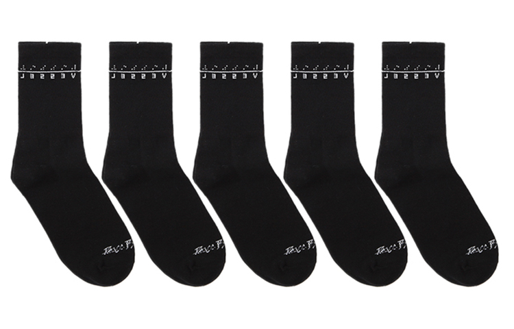 Cheap xVESSEL VESSEL G.O.P. Slip-On ''Essentials Zwart Wit'' S20X005W-5