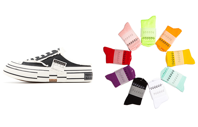 xVESSEL VESSEL G.O.P. Slip-On 'Essentials Black White'