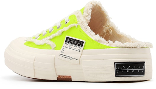 xVESSEL G.O.P.スリッポン (蛍光グリーン) S20X005YH Order xVESSEL G.O.P.スリッポン (蛍光グリーン) S20X005YH