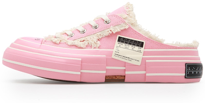 xVESSEL G.O.P. スリッポン ピンク S20X005QF Buy xVESSEL G.O.P. スリッポン ピンク S20X005QF