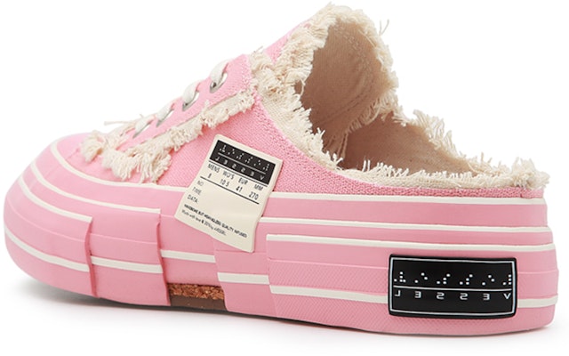 xVESSEL G.O.P. スリッポン ピンク S20X005QF Lookbook xVESSEL G.O.P. スリッポン ピンク S20X005QF