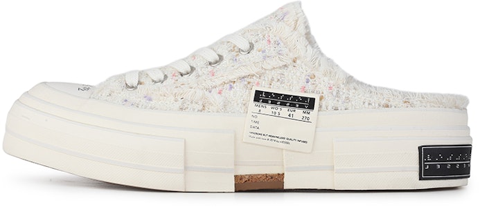 xVESSEL VESSEL G.O.P. 一脚蹬“白色粗花呢” F21X35W Buy xVESSEL VESSEL G.O.P. 一脚蹬“白色粗花呢” F21X35W