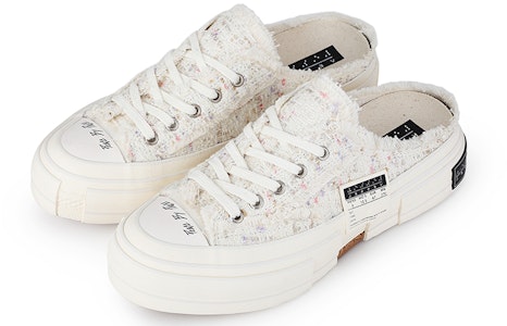 xVESSEL VESSEL G.O.P. 一脚蹬“白色粗花呢” F21X35W 1