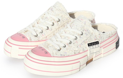 xVESSEL VESSEL G.O.P. 一脚蹬“白色粗花呢” F21X35W 2