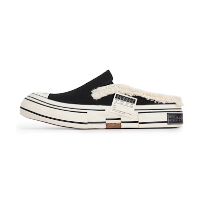xVESSEL VESSEL GOP Slip-On 'Black Canvas No-Laces'