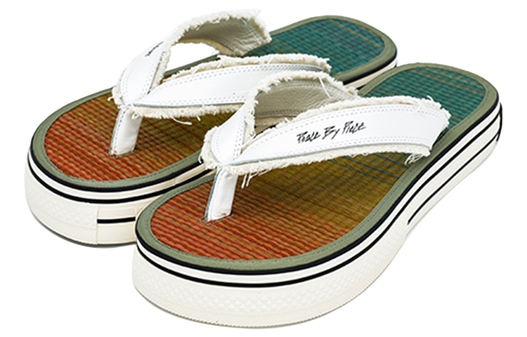 Shop xVESSEL VESSEL x Peace and After Slides 'Rainbow' S20X03CH