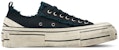 xVESSEL Vintage Rock 'Studded Low Top' Kasut Rendah Gaya Retro Bertatah. S23X18B