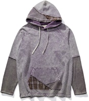 xVESSEL Waffle Plaid Patchwork Hoodie Retro Style Unisex亲 Y21X713P xVESSEL Waffle Plaid Patchwork Hoodie Retro Style Unisex亲 Y21X713P