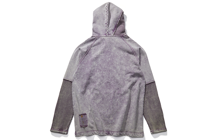 Lookbook xVESSEL 格紋拼接連帽復古風格男女連帽衫 Y21X713P