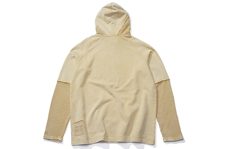 Purchase xVESSEL 格紋拼接連帽復古風格男女連帽衫 Y21X713P