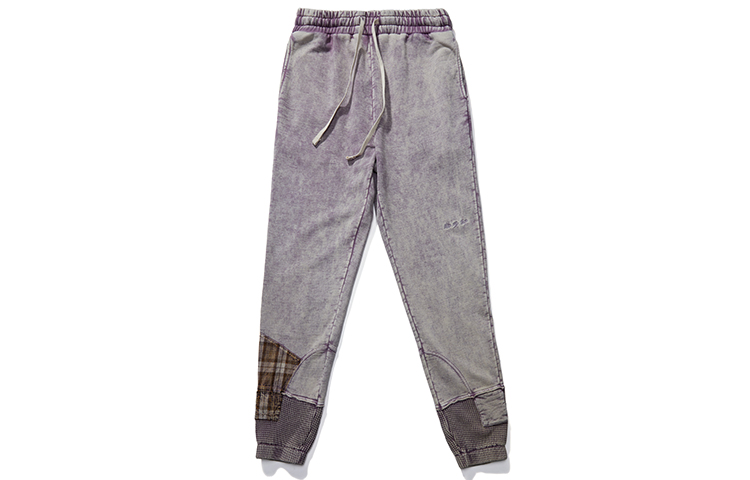 Order xVESSEL 格紋休閒拼接長褲 寬鬆版型 男女適穿休閒褲。 Y21X720P