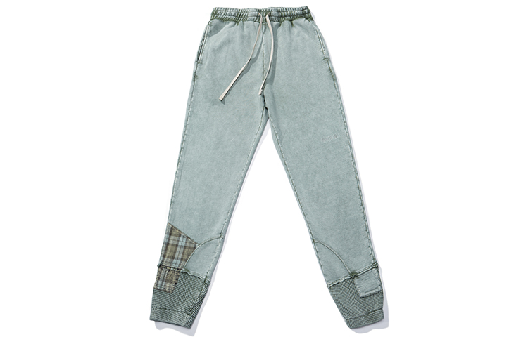 Cheap xVESSEL 格紋休閒拼接長褲 寬鬆版型 男女適穿休閒褲。 Y21X720P