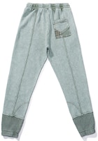 xVESSEL 格紋休閒拼接長褲 寬鬆版型 男女適穿休閒褲。 Y21X720P 1