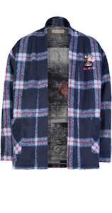 xVESSEL 吳建豪格紋長袖寬鬆針織毛衣 男女款 Y23X690B 4