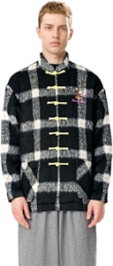 xVESSEL 吳建豪格紋長袖寬鬆針織毛衣 男女款 Y23X690B 11