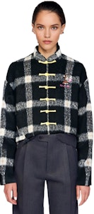 xVESSEL 吳建豪格紋長袖寬鬆針織毛衣 男女款 Y23X690B 13