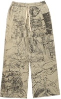 xVESSEL x MARVEL FW23 Khaki Loose Fit Comic Print Unisex Casual Pants Y23X6121B xVESSEL x MARVEL FW23 Khaki Loose Fit Comic Print Unisex Casual Pants Y23X6121B