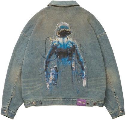 xVESSEL x MARVEL ウルヴァリン デニムジャケット ユニセックス スカイブルー Y23X6115B Lookbook xVESSEL x MARVEL ウルヴァリン デニムジャケット ユニセックス スカイブルー Y23X6115B