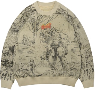 xVESSEL x MARVEL Wolverine Sweatshirt Unisex - Khaki. Y23X6120B Order xVESSEL x MARVEL Wolverine Sweatshirt Unisex - Khaki. Y23X6120B