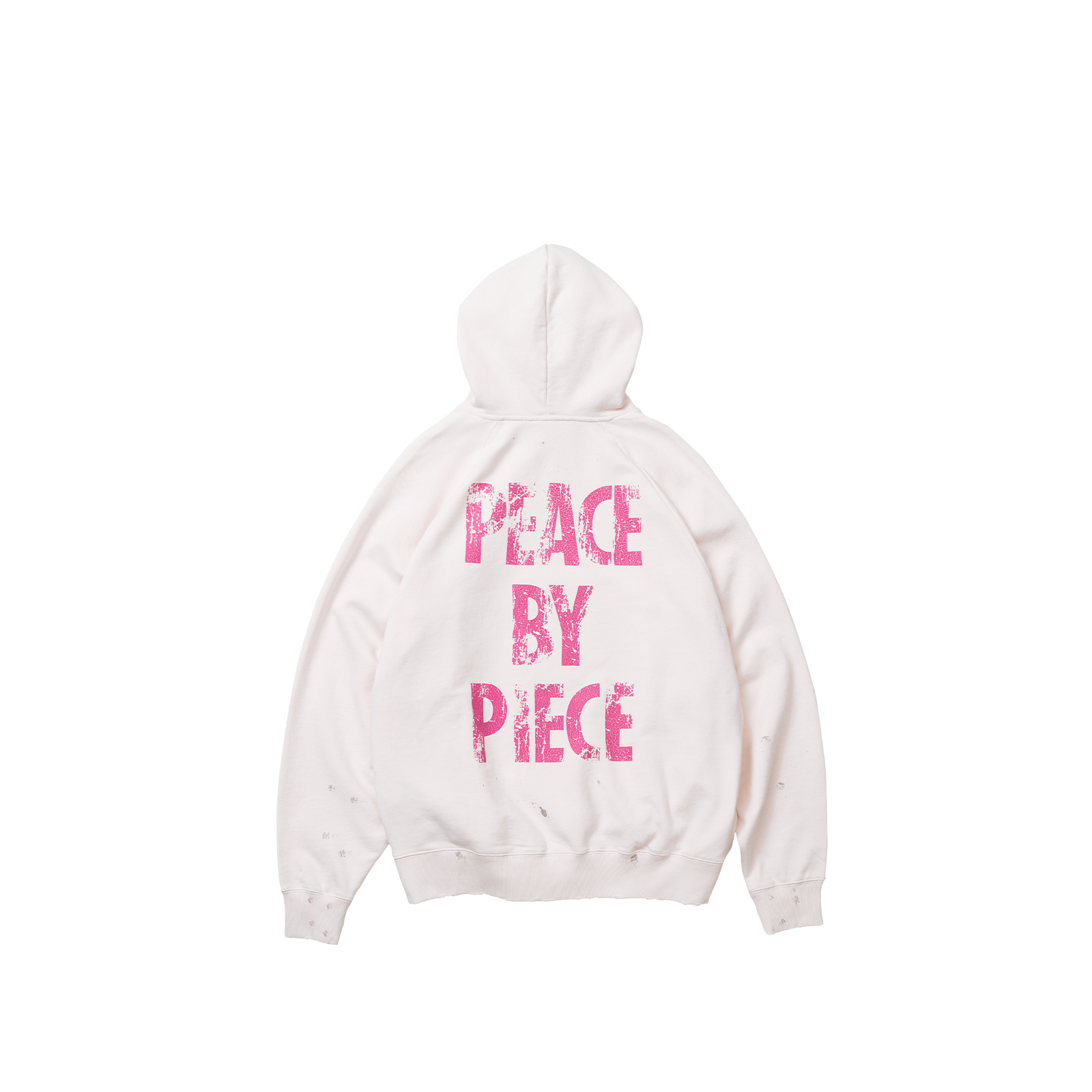 Lookbook xVESSEL x MARVEL 金鋼狼印花白色連帽衫 男女休閒穿搭 Y23X6109W