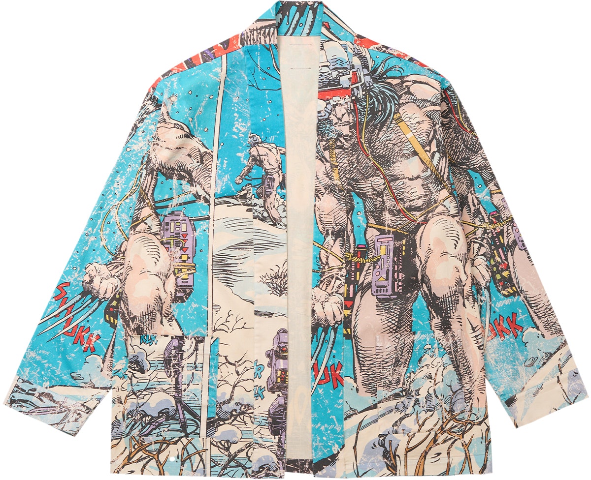 x-vessel-x-marvel-wolverine-print-kimono-cardigan-jacket-sky-blue-unisex-y23-x6122-b