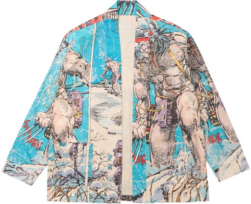 xVESSEL x MARVEL Wolverine Kimono Jaket Sky Blue Unisex Y23X6122B Buy xVESSEL x MARVEL Wolverine Kimono Jaket Sky Blue Unisex Y23X6122B