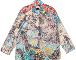 xVESSEL x MARVEL Wolverine Kimono Jaket Sky Blue Unisex Y23X6122B Lookbook xVESSEL x MARVEL Wolverine Kimono Jaket Sky Blue Unisex Y23X6122B