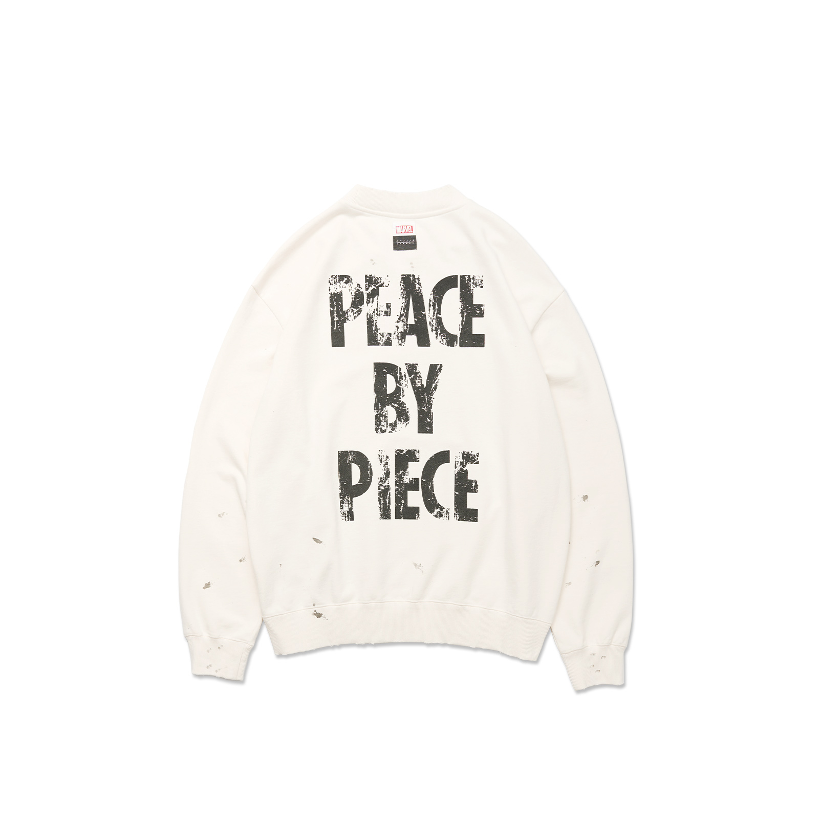 Lookbook xVESSEL x MARVEL X-Men ウルヴァリン グラフィック クルーネック スウェットシャツ 白 Y23X6105W