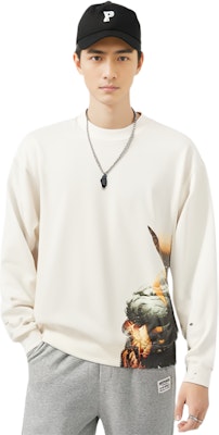 xVESSEL x MARVEL X-Men ウルヴァリン グラフィック クルーネック スウェットシャツ 白 Y23X6105W Shop xVESSEL x MARVEL X-Men ウルヴァリン グラフィック クルーネック スウェットシャツ 白 Y23X6105W