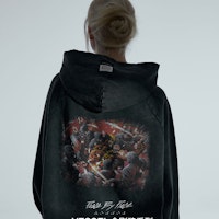 xVESSEL x MARVEL 狼人X戰警聯名黑色連帽衫 unisex Y23X6114B Details for xVESSEL x MARVEL 狼人X戰警聯名黑色連帽衫 unisex Y23X6114B