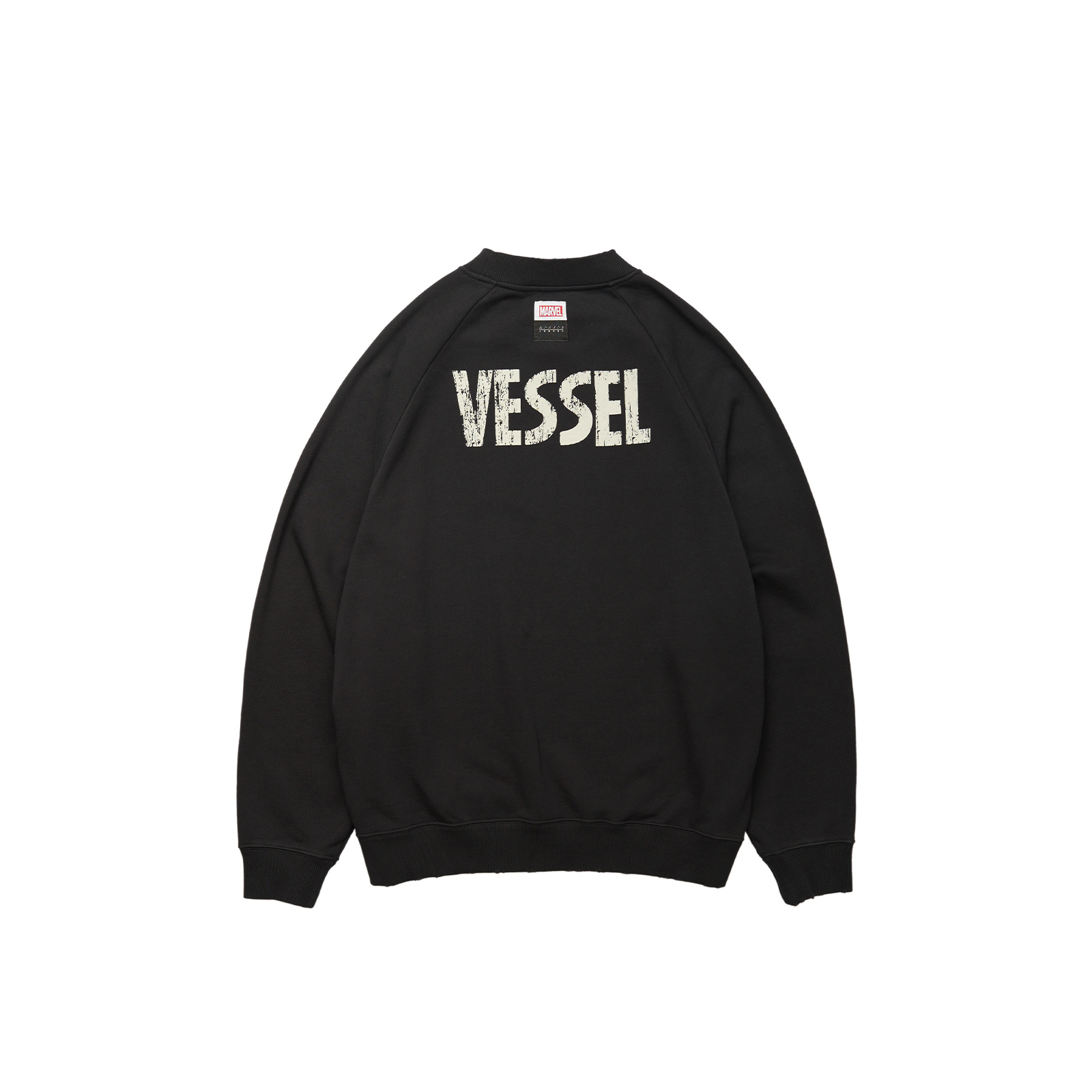 Lookbook xVESSEL x Marvel X-Men 金鋼狼對浩克加大版連帽衫 黑色 男女適用 Y23X6101B