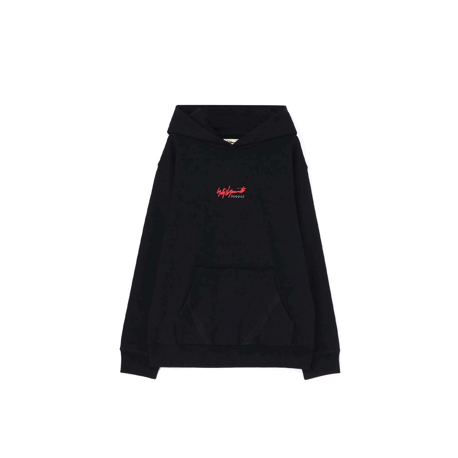xVESSEL x Yohji Yamamoto Denim Ninja Logo Hoodie Unisex Black. Y22X22052006B