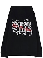 xVESSEL x 山本耀司牛仔忍者标志连帽衫 男女同款 黑色 Y22X22052006B Lookbook xVESSEL x 山本耀司牛仔忍者标志连帽衫 男女同款 黑色 Y22X22052006B